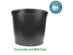 Load image into Gallery viewer, 20 Gal. Round Plastic Nursery Garden Pots (20.4 actual gallons/77.22 l/3.17 cu. ft.) (260 unit Pallet)
