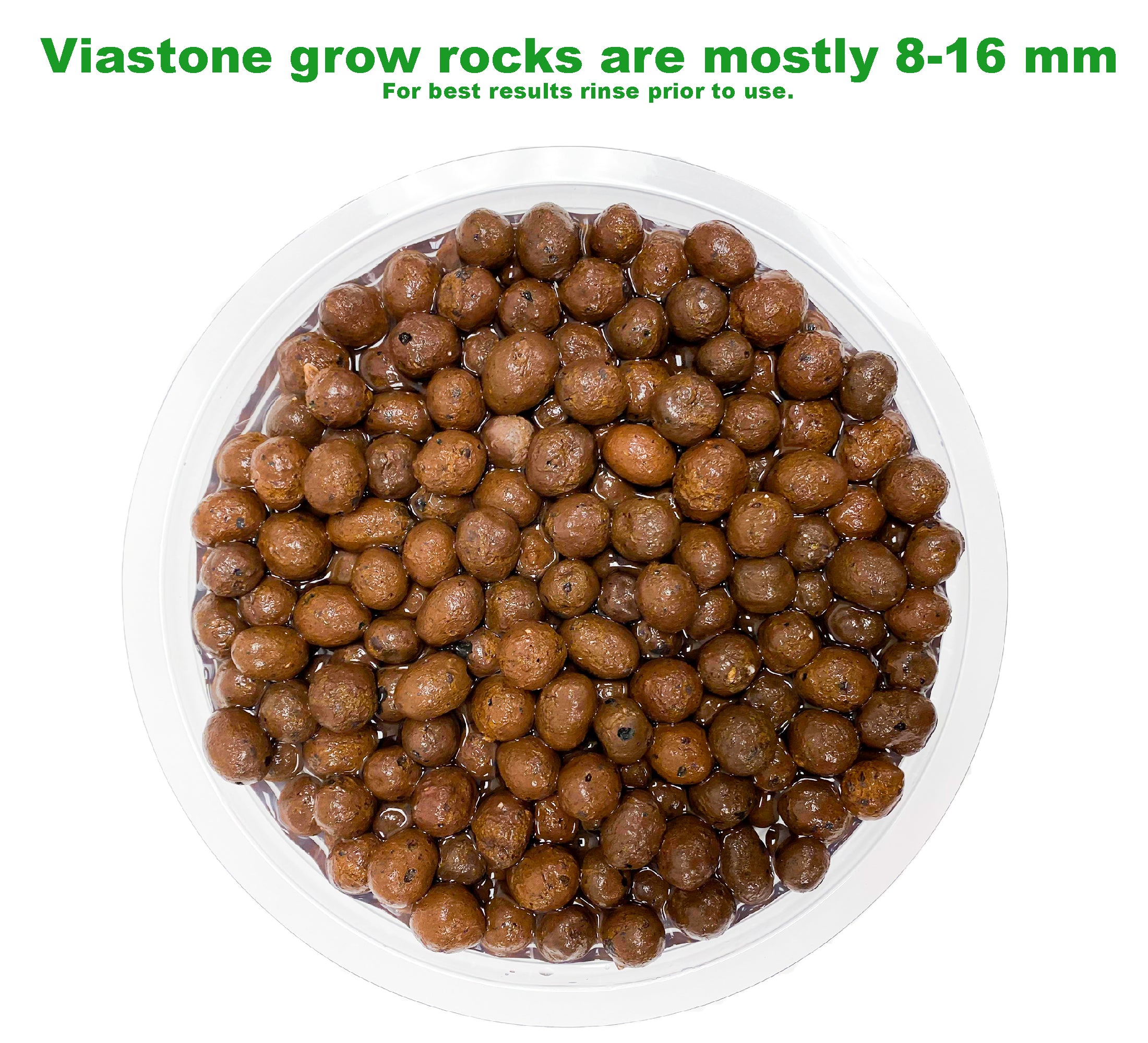 Viagrow 1.76 cu. ft. ViaStone Hydroponic Gardening Medium Grow Rock (52 Bag Pallet)