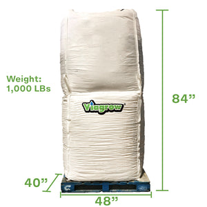 Viagrow Bulk Perlite Horticultural Grade, 128 cubic ft / Tote Ships on Pallet only / Truck delivery