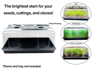 Viagrow 1020 Seedling Station LED, Full-Spectrum Grow Light for Germinating Seeds (12 per case)