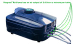 Load image into Gallery viewer, Viagrow Four Outlets Oxygen aquarium air Pump, Case of 12
