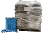 Load image into Gallery viewer, Viagrow Blue Rubber Playground &amp; Landscape Mulch, 75 cf pallet / 50 bags 1.5cf each / 2.77 Cubic Yards / 2000lbs
