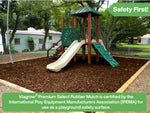 Load image into Gallery viewer, Brown Rubber Playground &amp; Landscape Mulch by Viagrow, 1.5 CF Bag ( 11.2 Gallons / 42.3 Liters)
