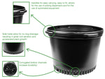 Load image into Gallery viewer, 10 Gal. Round Nursery Pots (390 Unit Pallet)
