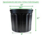 Load image into Gallery viewer, 3 Gallon Nursery Pots (1,440 Units Per Pallet)
