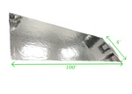 Charger l&#39;image dans la galerie, Viagrow Mylar Reflective Material, 100 feet, White/Silver
