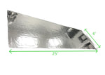 Load image into Gallery viewer, Viagrow Reflective Mylar Roll 25 Feet Long, 2 Mil Thick, white/silver (VMY130)

