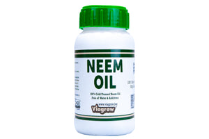 Viagrow Extracto de semilla de aceite de Neem prensado en frío, botella de 8 oz / caja de 40
