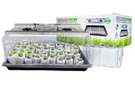 Charger l&#39;image dans la galerie, Viagrow Seedling Station Kit with LED Grow Light, Propagation Dome, Tray &amp; 50 Coir Seedling Starters
