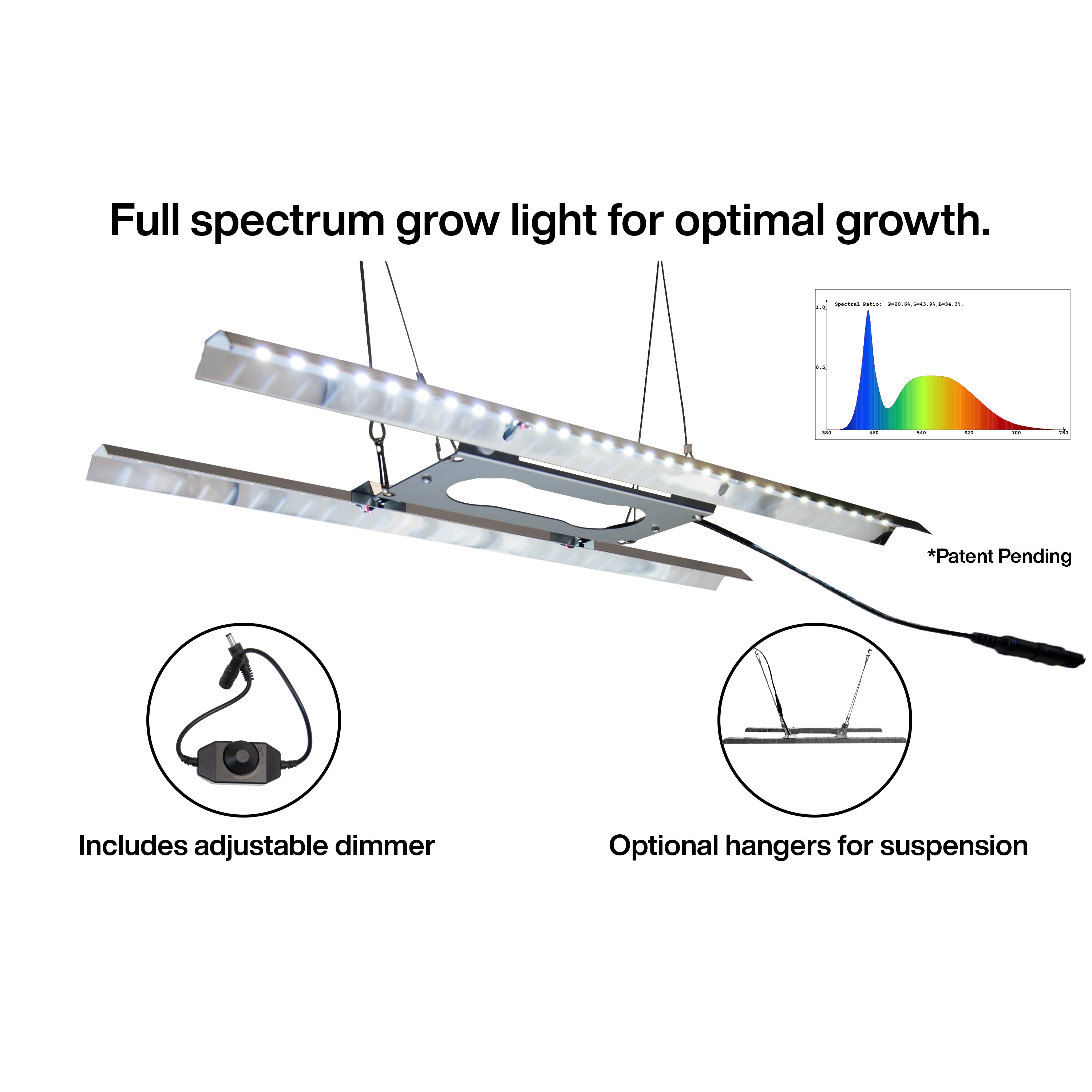 Seedling Station Kit with LED Grow Light, Propagation Dome, Tray and 50 Coir Seedling Starters (case of 5 units)