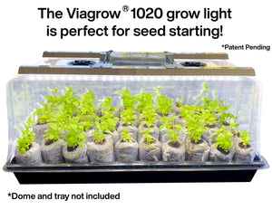 Viagrow 1020 Seedling Station LED, Full-Spectrum Grow Light for Germinating Seeds (12 per case)