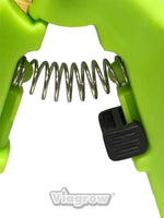 Cargar imagen en el visor de la galería, Viagrow Non Soft Grip Micro-Tip Pruning Snip Anti Resin Stick Shears, Curved 3-Pack
