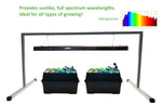 Cargar imagen en el visor de la galería, ViaVolt 4 ft. T5 High 1-Bulb Output Fluorescent Grow Light Fixture
