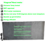 Cargar imagen en el visor de la galería, Viagrow Quad Tray, MET Standard Heat Mat and Thermostat, 48”20”
