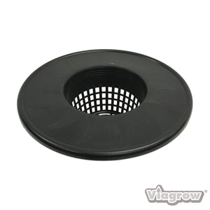 Viagrow 6 in. Net Pot Lid, for 5 and 3.5 Gallon Mesh Bucket Lids, Hydroponic Bucket Lids, DWC Basket Lids, 6-Pack