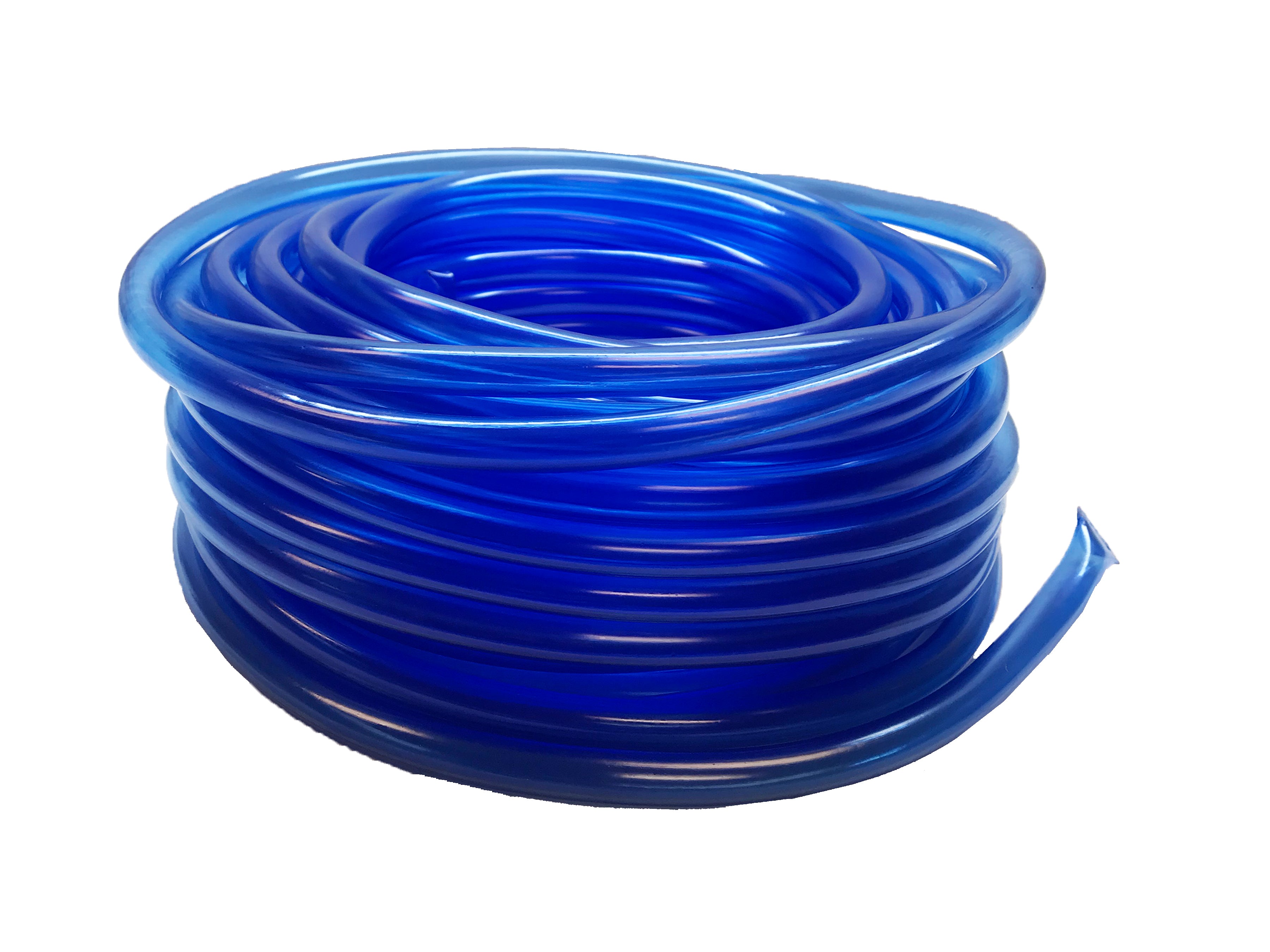 Viagrow Vinyl Multipurpose Irrigation Tubing (100ft, 1/2 ID-5/8 OD), Blue