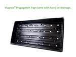 Load image into Gallery viewer, Viagrow 1020 Garden Growing Trays with Drain Holes 10&quot; x 20&quot;, 50 Pack
