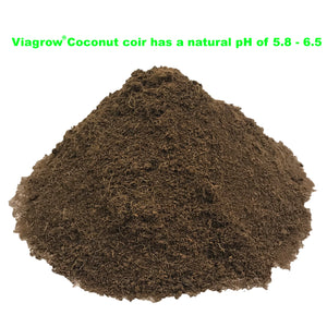 Viagrow 5KG (11 LB) Coconut Coir Brick,