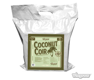 ViaGrow 11 lb. Bloc de fibre de coco en fibre de coco sans sol (palette de 222 briques)