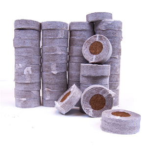 Viagrow Coco Coir Seed Starter Plugs, 50mm, 50-Pack, (Case of 14 Units)