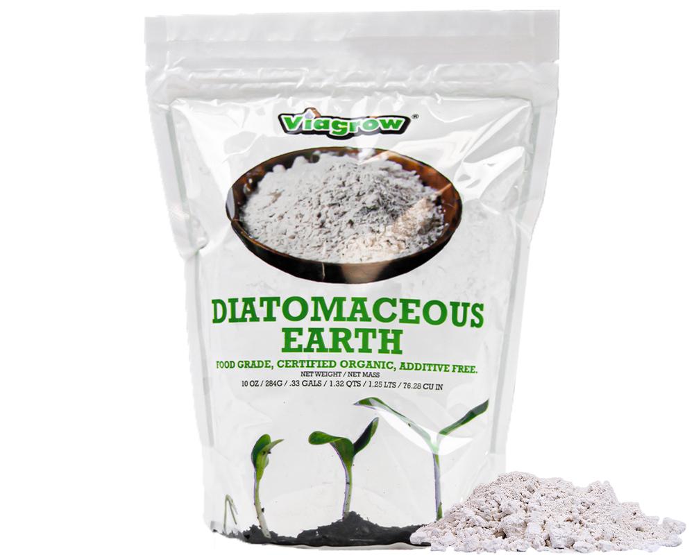 Viagrow Diatomaceous Earth Food Grade, 10oz Bag (Case of 50)
