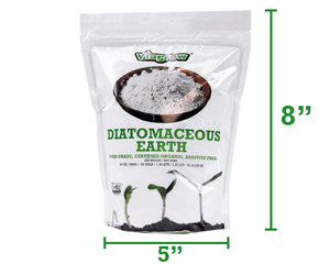 Terre de diatomée Viagrow de qualité alimentaire, sac de 10 oz