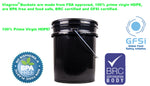 Charger l&#39;image dans la galerie, Viagrow VDIY-4 DWC hydroponic 4-Plant System, with VLED100 Black
