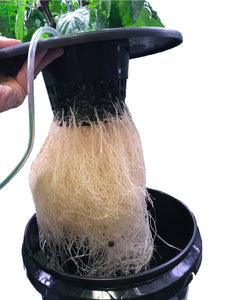 Viagrow VDIY-4 DWC hydroponic 4-Plant System, Black