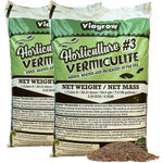 Cargar imagen en el visor de la galería, Viagrow Horticultural Vermiculite, 29.9 Quarts / 1 cubic FT / 7.5 gallons / 28.25 liters, (2-Pack)
