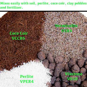 Viagrow Horticultural Vermiculite (2-Pack) 4 cu. ft./29.9 Gal./113 liters