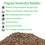 Charger l&#39;image dans la galerie, Viagrow 4 cu. Vermiculite horticole de 113 l/29,9 gal. (paquet de 33)
