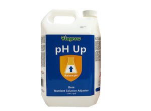 Viagrow 1 Gal. pH Liquid Up (Base), 6 gallons par caisse