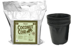 Charger l&#39;image dans la galerie, Viagrow 2 Gal Nursery Pot Container Garden (7.57L) 12-Pack with Coconut Coir

