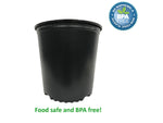 Load image into Gallery viewer, Viagrow Nursery Pot 2 Gallon with 10&quot; Saucer, 10 Pack
