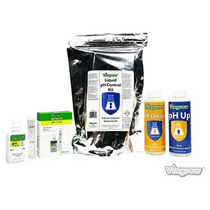 Kit de contrôle et de test de pH haut et bas Viagrow (paquet de 25)