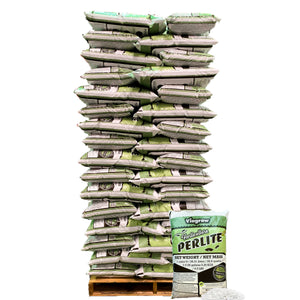 Viagrow 29 Quarts, 1 Cubic Foot Bag, 80-Pack, Pallet, Organic Perlite Planting Soil Additive and Growing Medium White