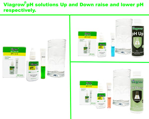 Viagrow Complete Testing & Adjusting pH Control Kit, Crystal