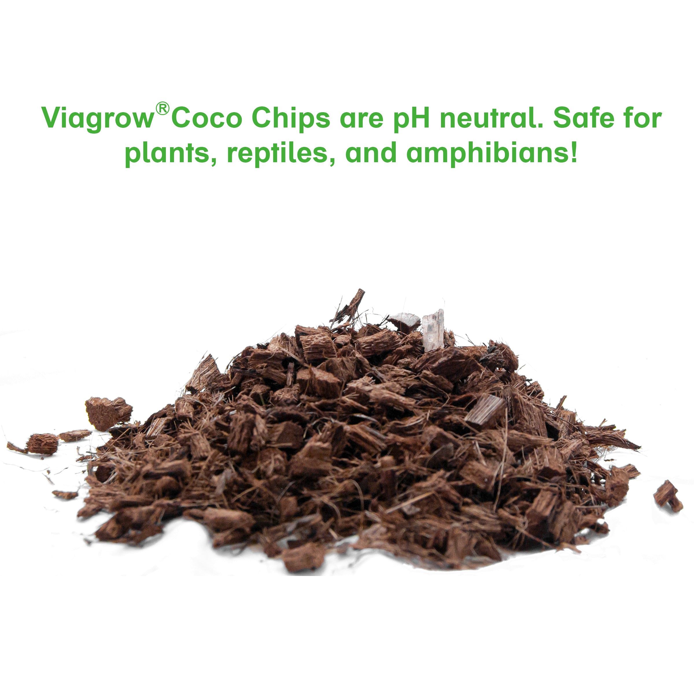 Viagrow Premium Coconut Sustrato para reptiles, 52 cuartos / 50 litros / 13 galones / 1.75 cu. Palet de 60 pies