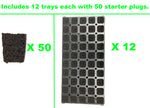 Load image into Gallery viewer, Viagrow 50-Site Super Plugs with Insert (Pack of 12)
