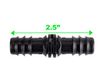 Load image into Gallery viewer, Viagrow Plastic Barbed Straight Connector’s Irrigation Fitting for ½ inch I.D, 50 Pack
