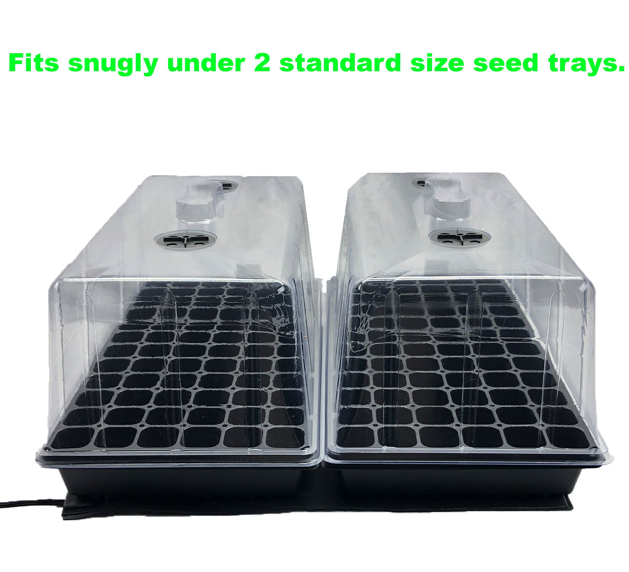 Alfombrilla térmica para plántulas de propagación de semillas Viagrow, 20.5 "x 20.5" (25 unidades)