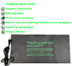 Load image into Gallery viewer, Viagrow 20.5 in. x 8.5 in. Seed Propagating Seedling Heat Mat (25 count)
