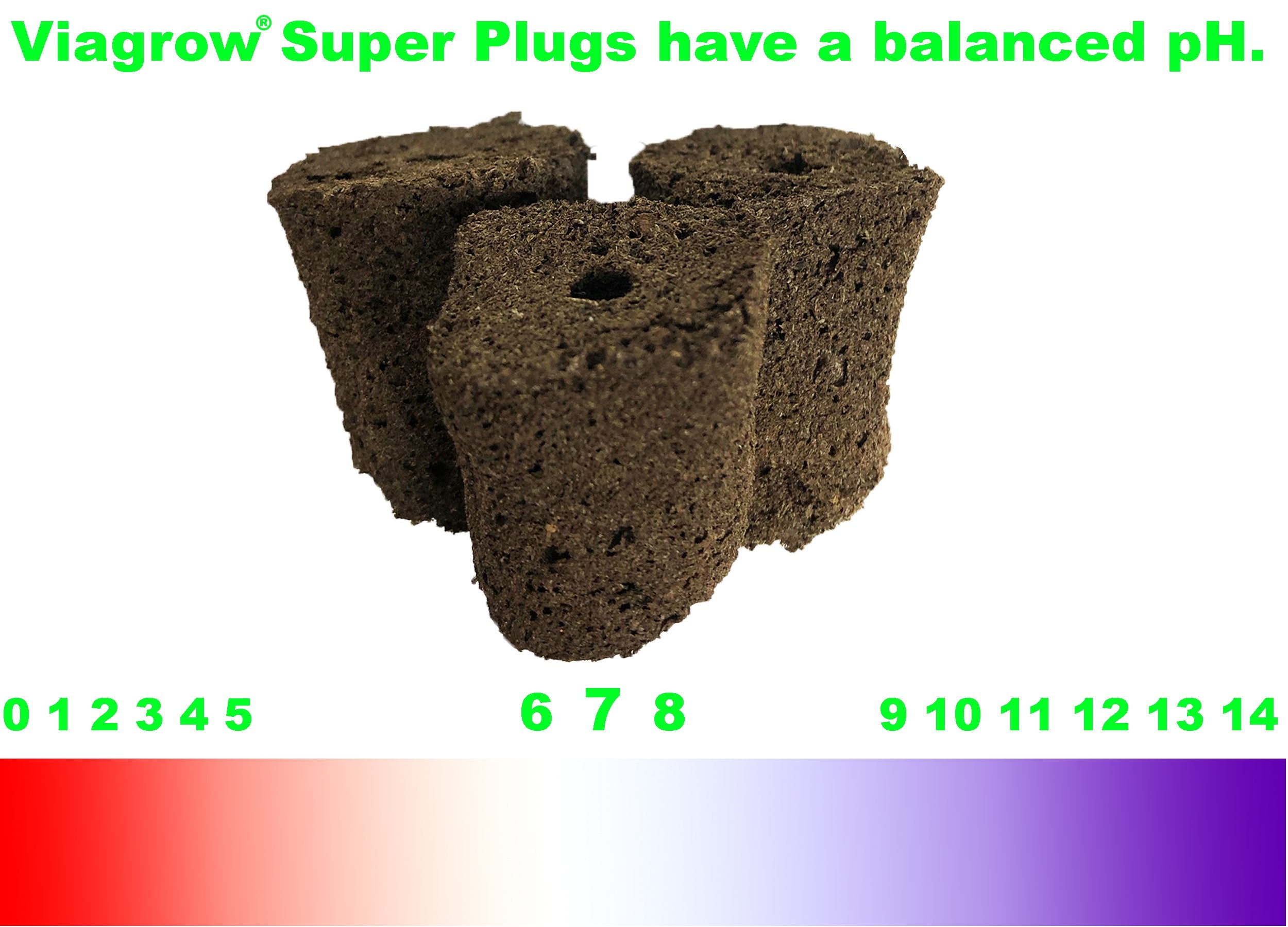 Viagrow Super Plug Seed Starters, 1400 Pack