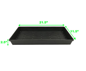 Viagrow Dual Propagation Kit with MET Standard Heat Mat, Thermostat, Black