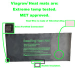 Cargar imagen en el visor de la galería, Viagrow Quad Propagation Kit with MET Standard Heat Mat, Thermostat, Black
