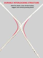 Charger l&#39;image dans la galerie, Viagrow Heavy-Duty Polyester Plant Trellis Netting, 5 X 15&#39;
