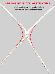 Viagrow Heavy-Duty Polyester Plant Trellis Netting, 5 X 15', Case of 25