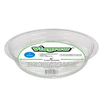 Cargar imagen en el visor de la galería, Viagrow Clear Plastic Saucer, 8 in, 5-Pack, (Case of 12)
